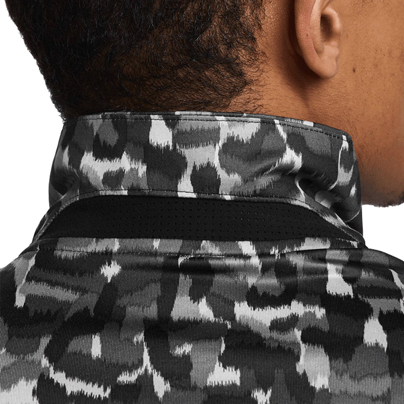 NIKE Tour Confetti Men's Polo (Light Smoke Grey) - Image 4