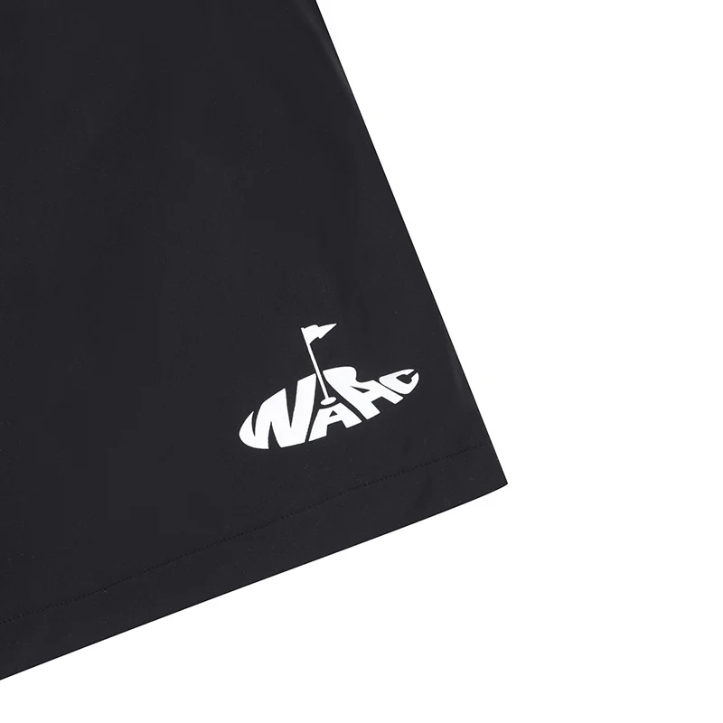 WAAC Korea Logo Hybrid Men's Polo (Black) - Image 4