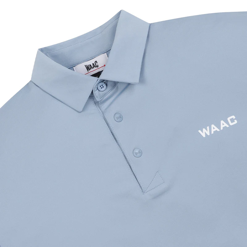 WAAC Korea Players Edition Men's Polo (Light Blue) - Image 3