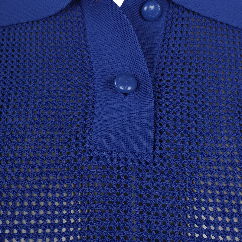WAAC Korea Women's Polo Sweater (Dark Blue) - Image 3