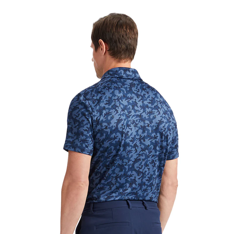 GFORE Mapped Camo Men's Jersey Polo (Twilight) - Image 2