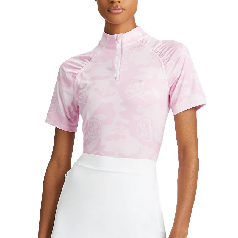 GFORE A-Line Women's Polo (Blush) - Image 3