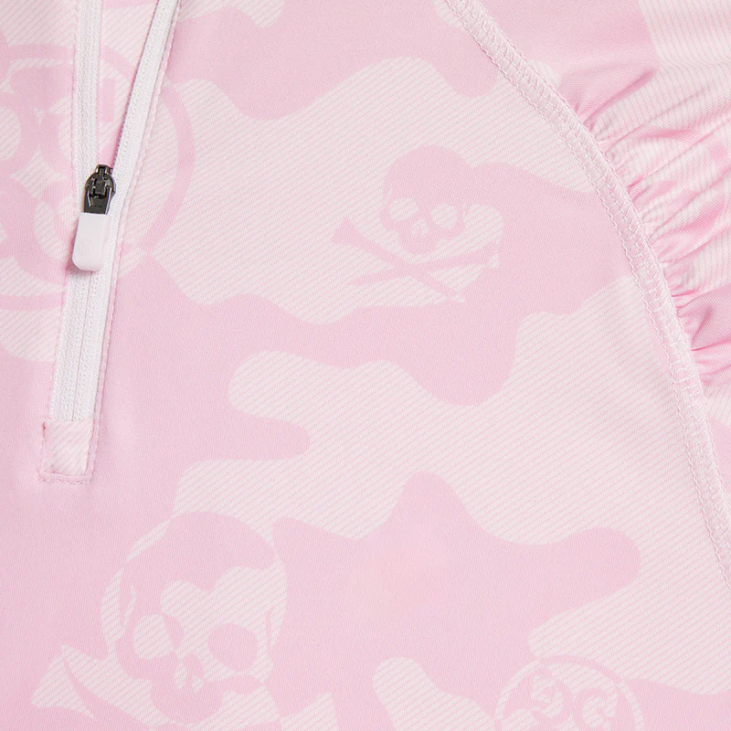 GFORE A-Line Women's Polo (Blush) - Image 4