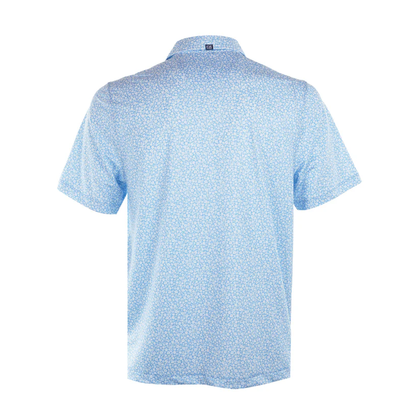 CUTTER & BUCK Pike Eco Flora Print Men?s Polo (Atlas) - Image 2
