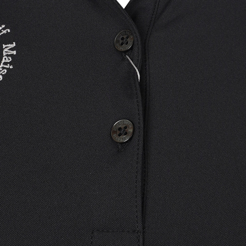 LE COQ SPORTIF GOLF SMU Women's Polo (Black) - Image 3