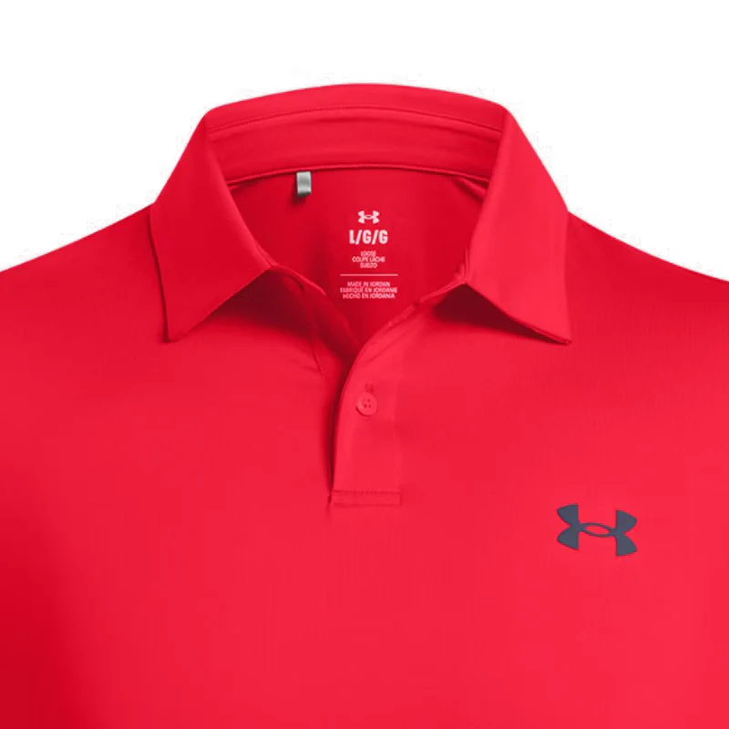 UNDER ARMOUR T2G Men's Polo (Red) - Image 3
