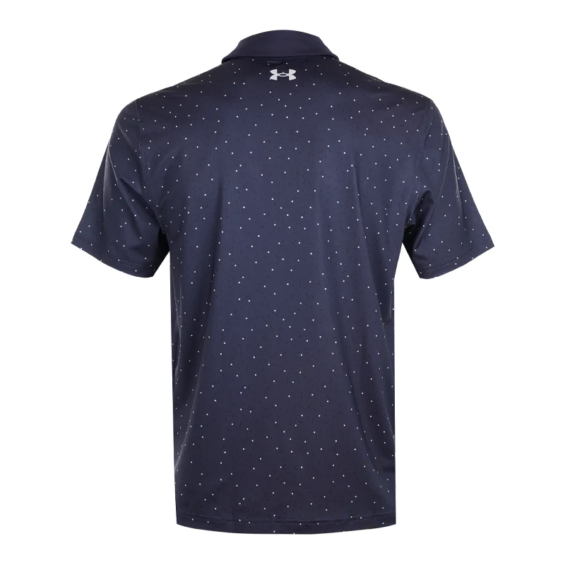 UNDER ARMOUR Under Armour T2G (2024) Men's Polo (Midnight Navy/Black) - Image 2