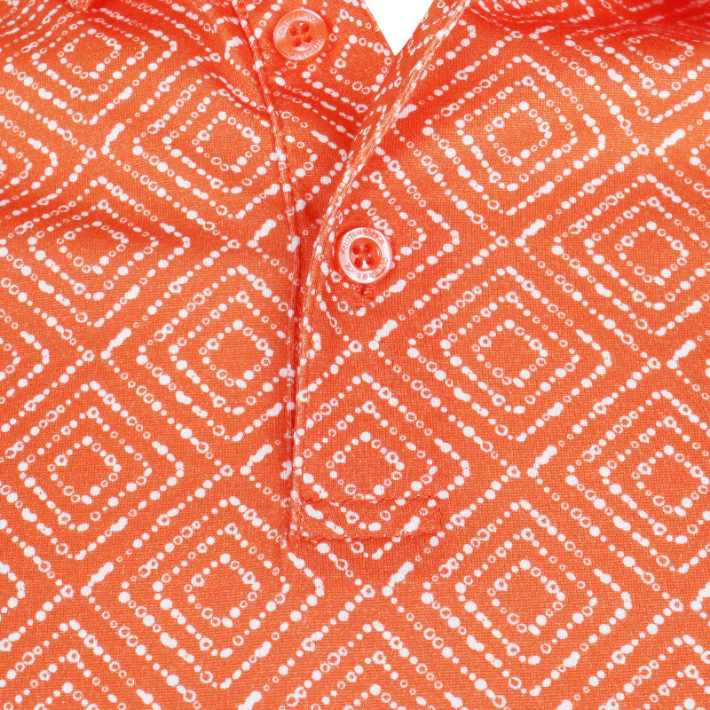 CUTTER & BUCK Men's Mercerized Polo (Red) - Image 3