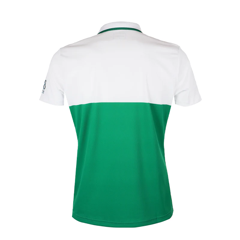 TAYLORMADE Season Opener 2024 Men's Polo (White/Green) - Image 2