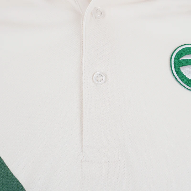 TAYLORMADE Summer Commemorative 2024 Men's Polo (Sand/Green/White) - Image 3
