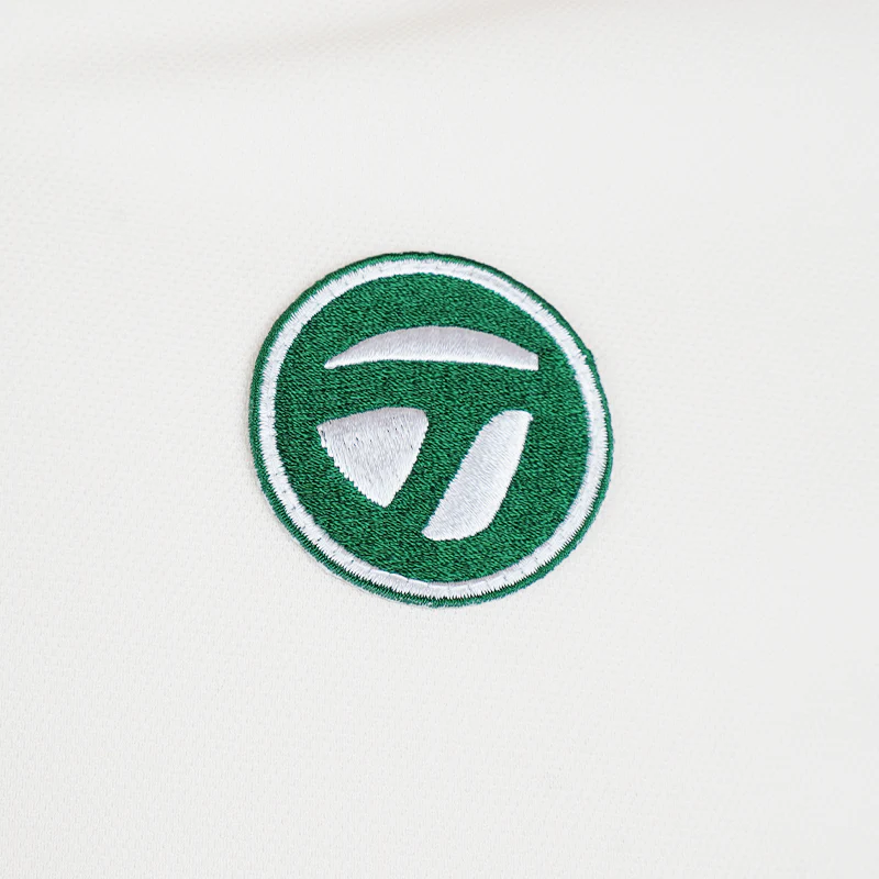 TAYLORMADE Summer Commemorative 2024 Women's Polo (Sand/Green) - Image 4