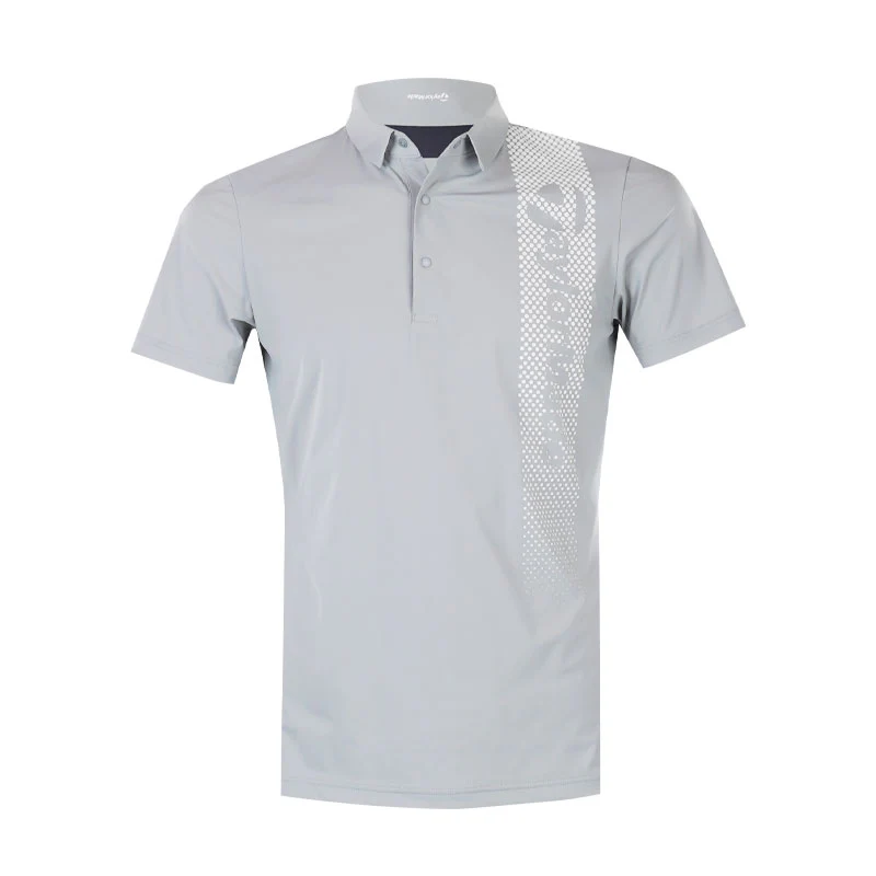 TAYLORMADE Tour Basic Men?s Polo (Grey)