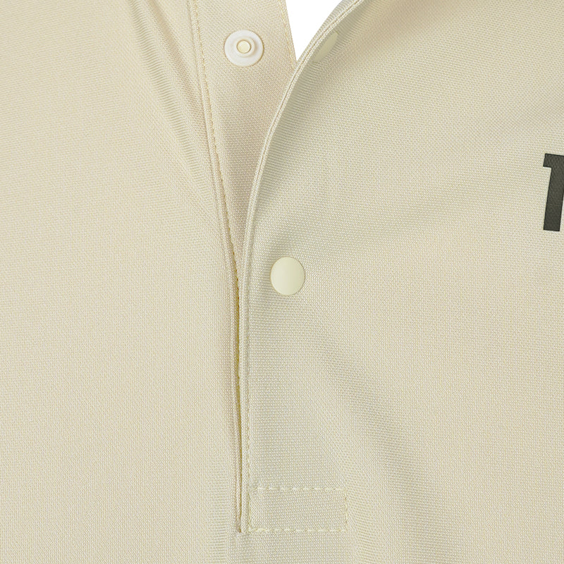 TAYLORMADE Color Block Men?s Polo (Cream) - Image 3
