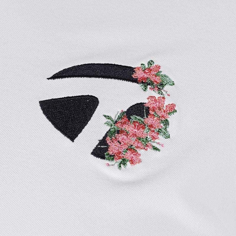 TAYLORMADE Flower Women?s Polo (White) - Image 3