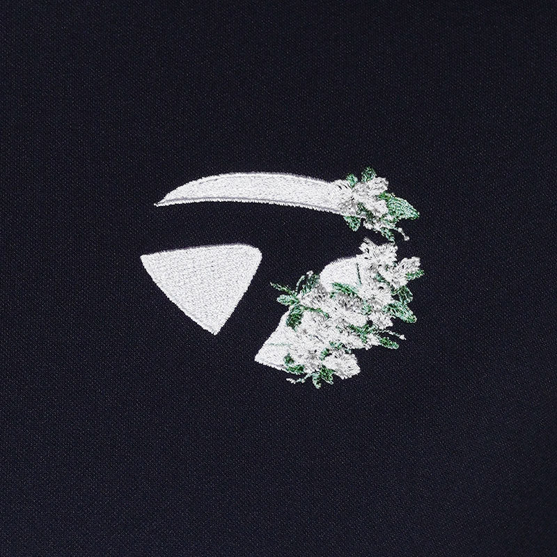 TAYLORMADE Flower Women?s Polo (Navy) - Image 3