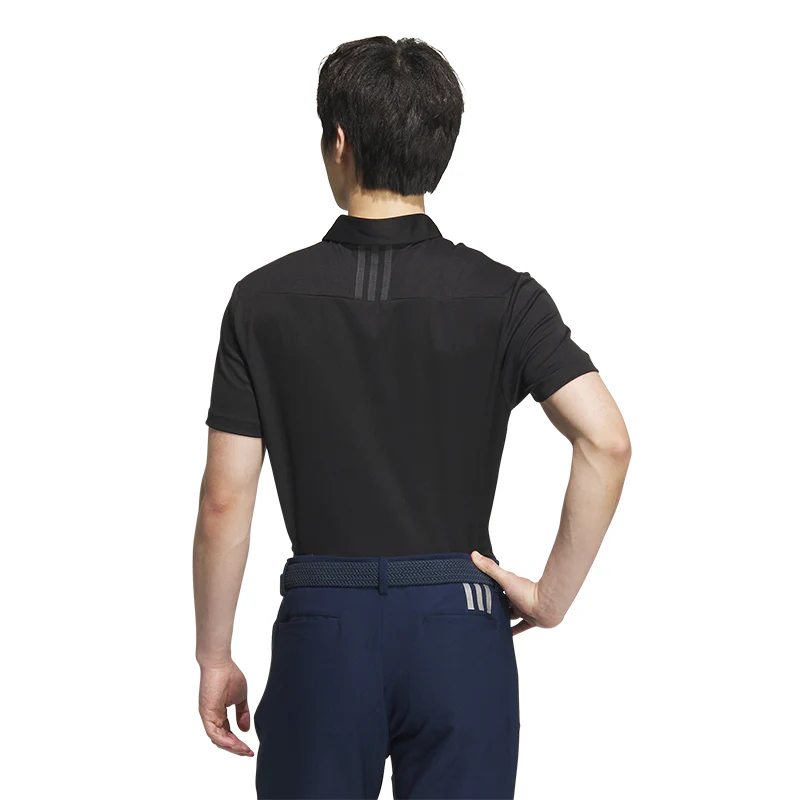 ADIDAS Men's Polo (Black) - Image 2