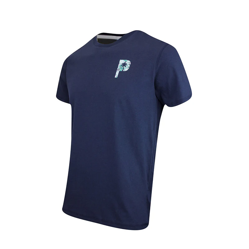 PUMA x PTC Glitch Graphic Men's T-Shirt (Deep Navy) - Image 3