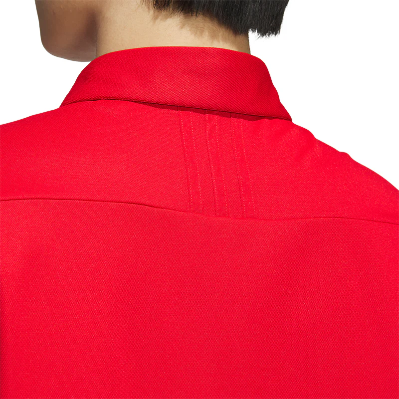 ADIDAS Men's Polo (Red) - Image 4