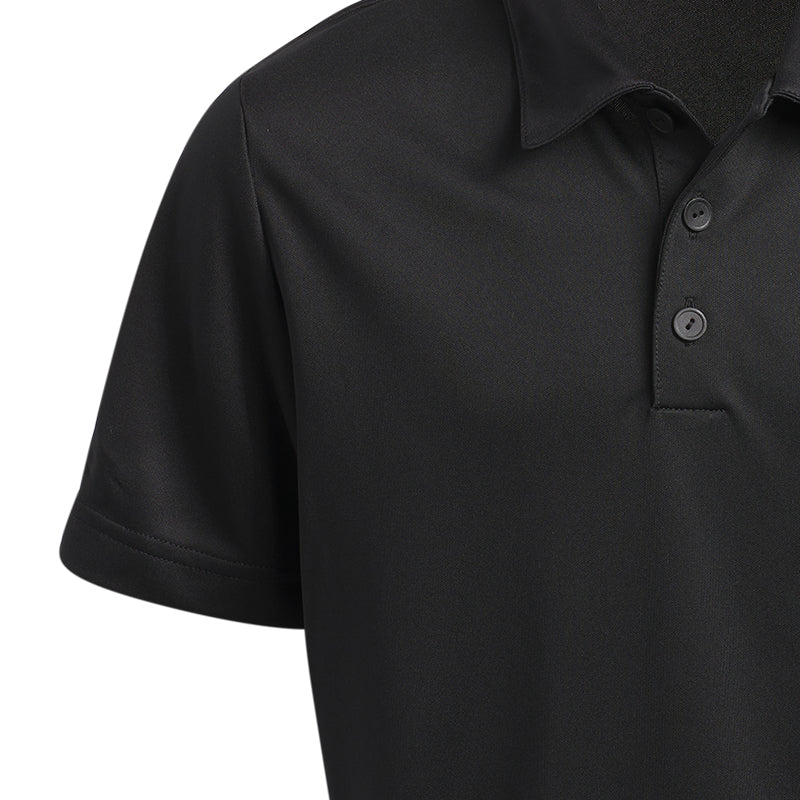 ADIDAS Performance Boy's Polo (Black) - Image 3