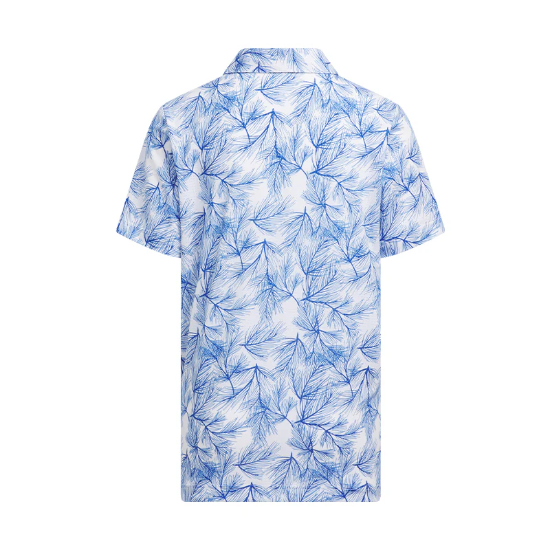 ADIDAS Scripted Boy's Polo (Blue) - Image 2