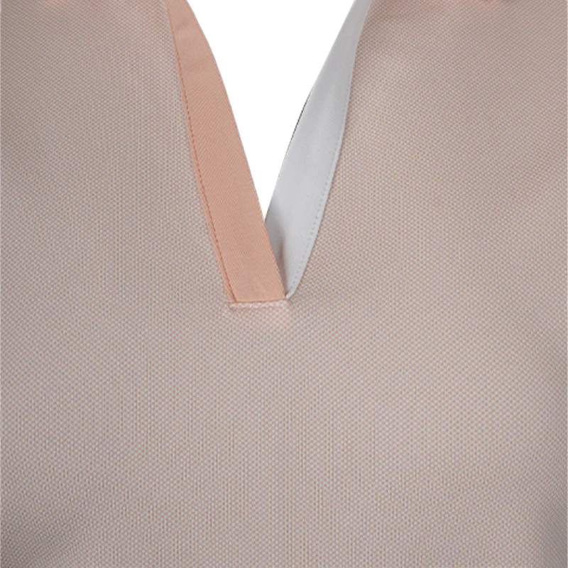 FOOTJOY Birdseye Women?s Open Placket Polo (Sunset) - Image 4