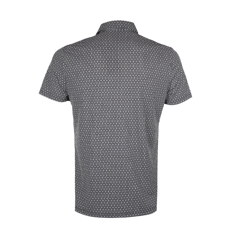 TAYLORMADE T-Ice Hex Men's Polo (Black) - Image 2