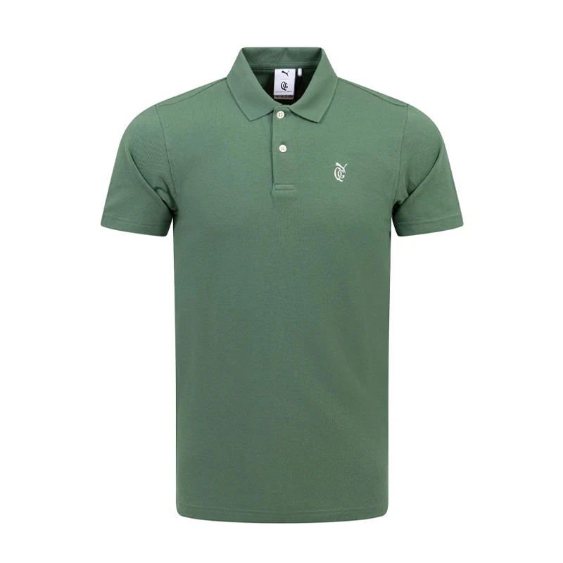 PUMA x QGC Post Round Men's Polo (Deep Forest)