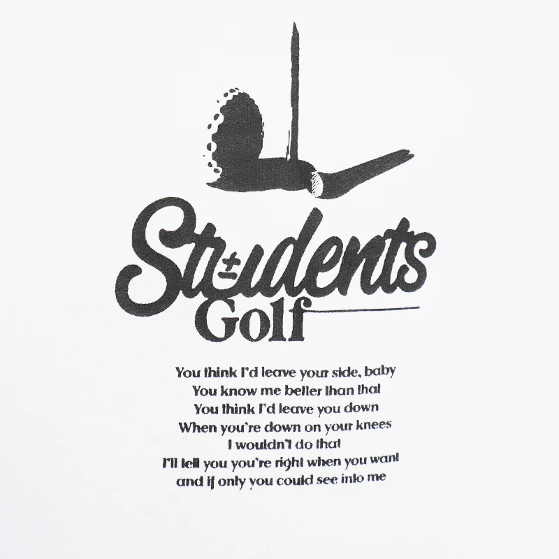 STUDENTSGOLF By Your Side Men's T-Shirt (White) - Image 3