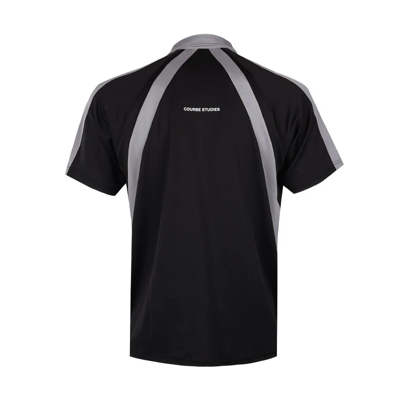 STUDENTSGOLF Diego Men's Jersey Shirt (Black) - Image 2