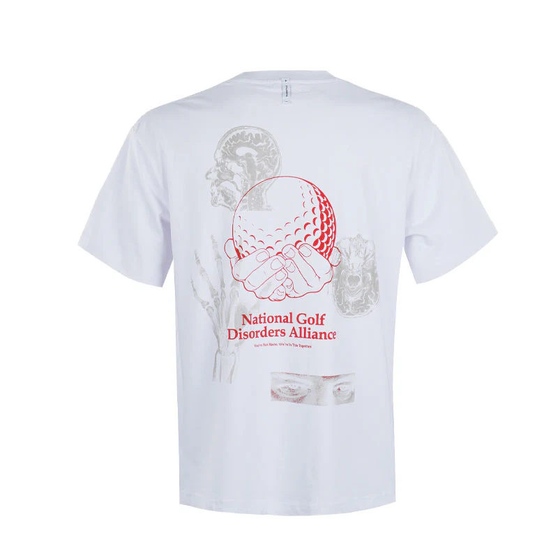 STUDENTSGOLF Nat Golf Disorder Aliance Men's T-Shirt (White) - Image 2