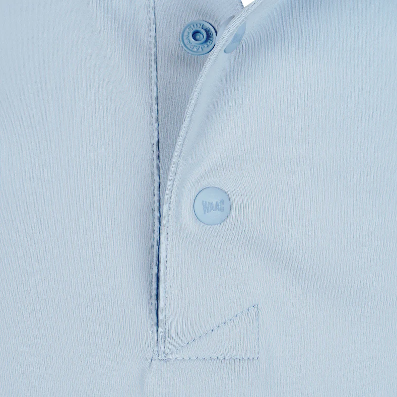 WAAC x Iron Head Essential Men's Polo (Blue Heather) - Image 3