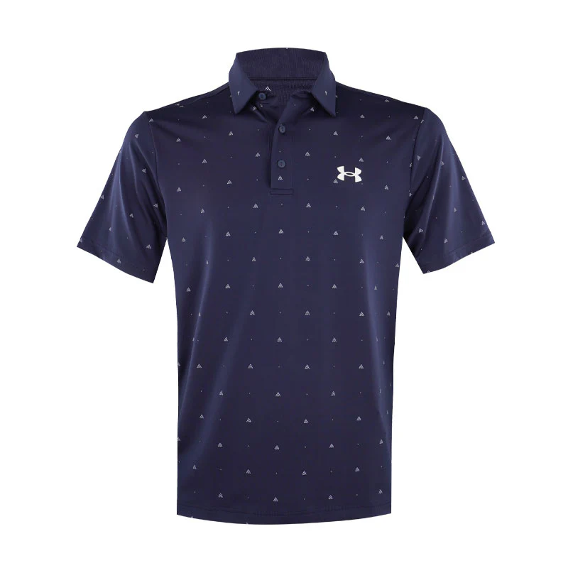 UNDER ARMOUR Playoff 3.0 Stripe Men's Polo (Midnight Navy)