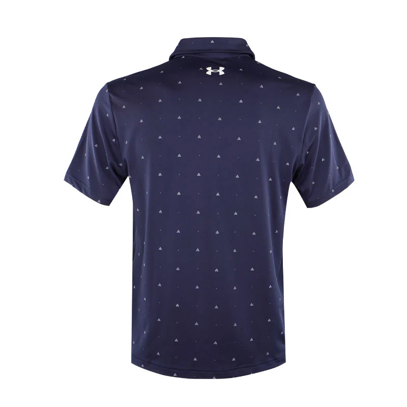 UNDER ARMOUR Playoff 3.0 Stripe Men's Polo (Midnight Navy) - Image 2