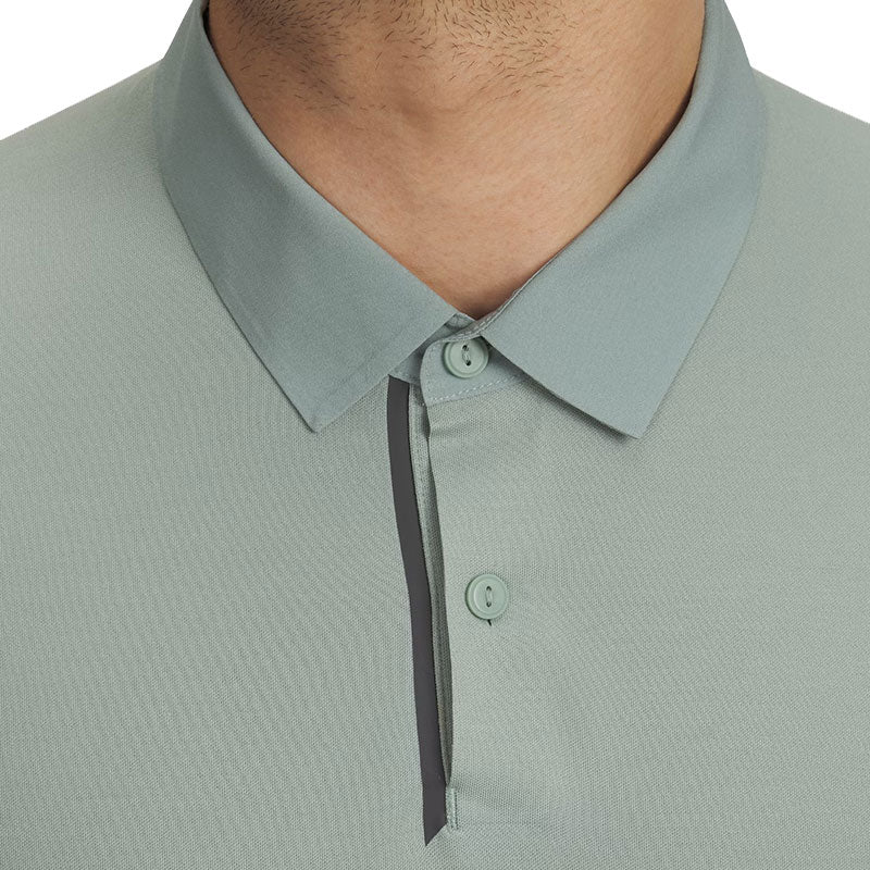 UNDER ARMOUR Tour Tips Men's Polo (Silica Green) - Image 3