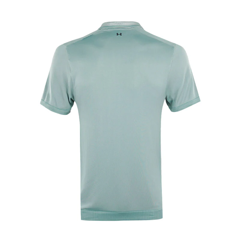 UNDER ARMOUR Drive Pro Seamless Men's Polo (Silica Green) - Image 2