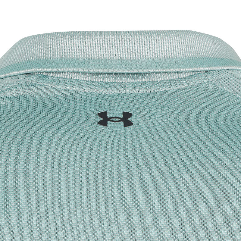 UNDER ARMOUR Drive Pro Seamless Men's Polo (Silica Green) - Image 4