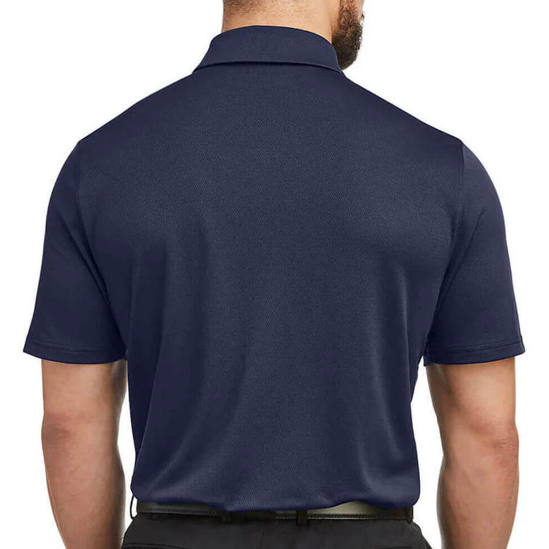 UNDER ARMOUR T2G (2025) Men's Pique Polo (Midnight Navy) - Image 4