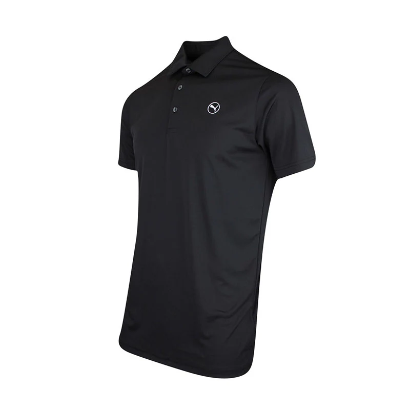 PUMA Pure 2.0 LC Men's Polo (Black) - Image 3