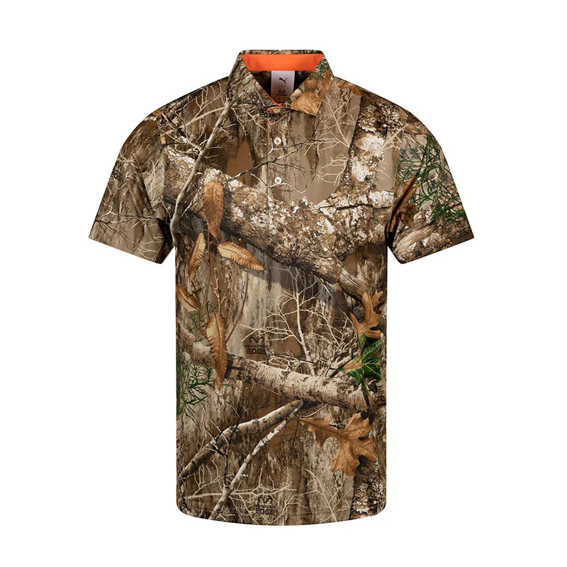 PUMA x Realtree Camo Men's Polo (Deep Forest)