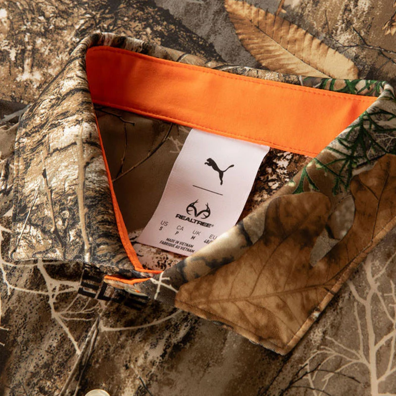 PUMA x Realtree Camo Men's Polo (Deep Forest) - Image 3