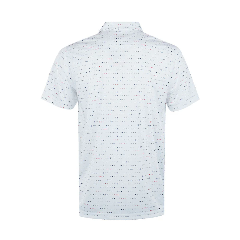 PUMA Keys Men's Polo (White/Deep Navy) - Image 2