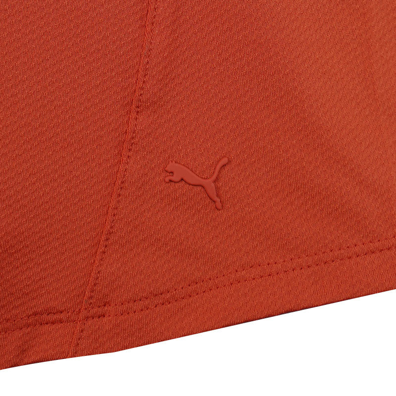 PUMA Aerlon Women's Mock Sleeveless Polo (Red Fire) - Image 4