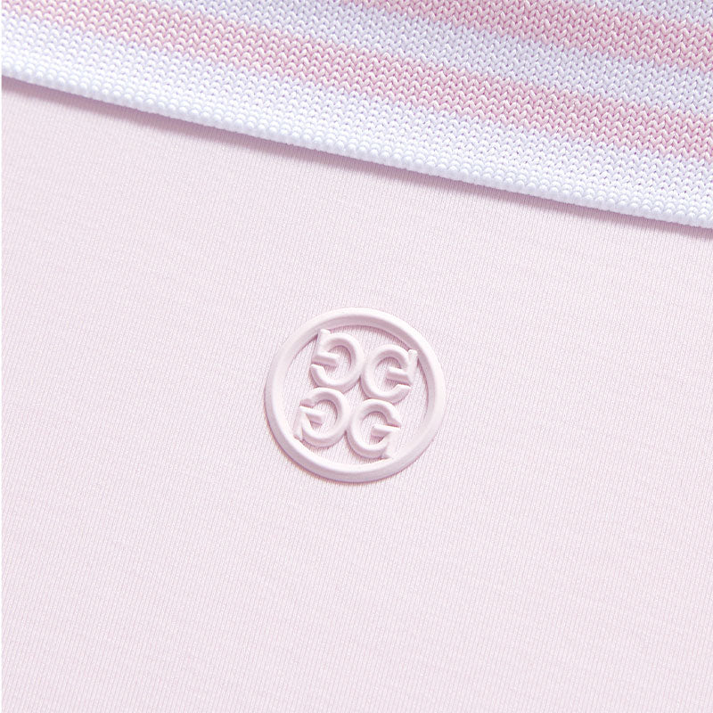 GFORE Silky Tech Nylon 1/4 Zip Women's Polo (Blush) - Image 4