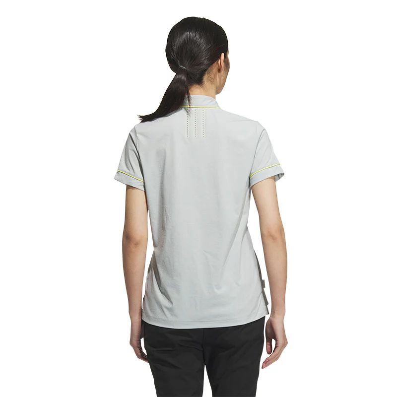 ADIDAS TWISTKNIT Men's Polo (Silver) - Image 2