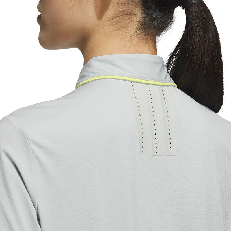ADIDAS TWISTKNIT Men's Polo (Silver) - Image 3
