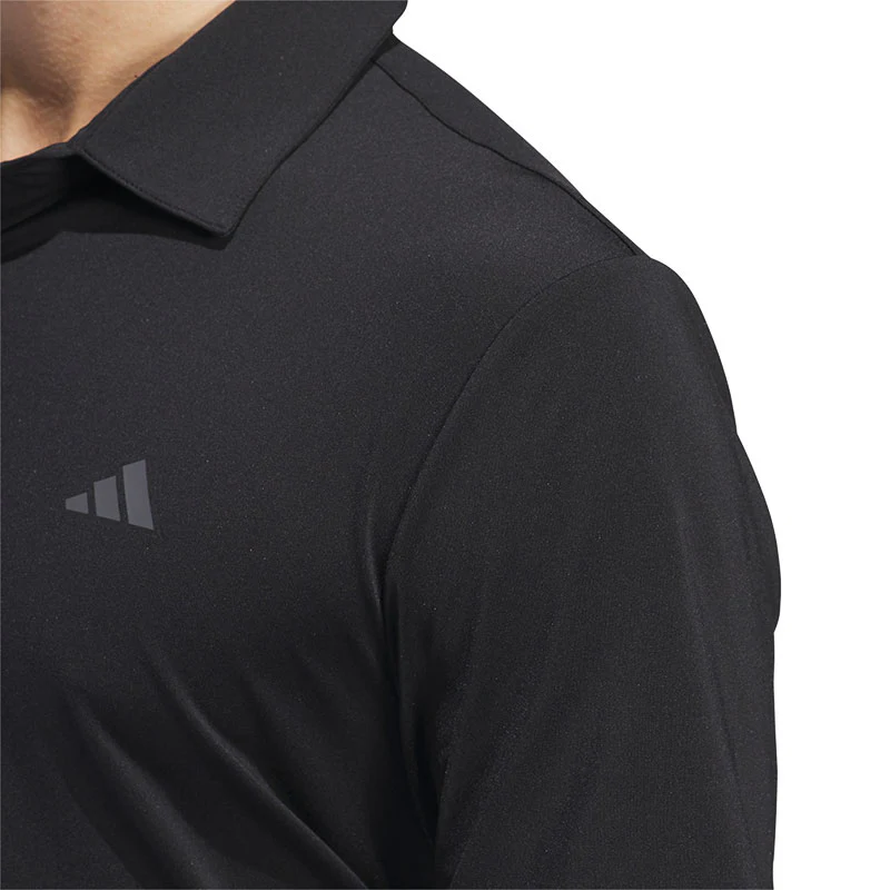 ADIDAS Ultimate365 Solid Men's Polo (Black) - Image 3