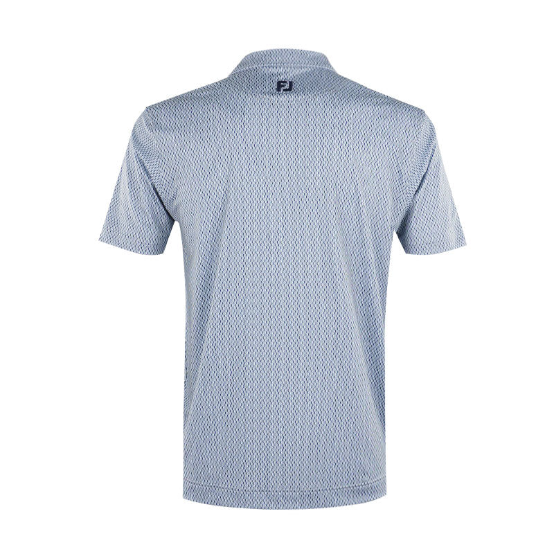 FOOTJOY Wiggle Lisle Men's Polo (Grey) - Image 2