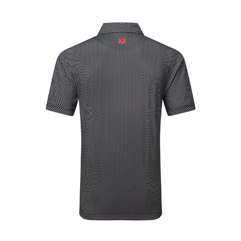 FOOTJOY Irongate Lisle Men's Polo (Black) - Image 2