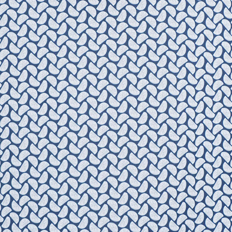 FOOTJOY Citrus Lisle Men's Polo (Blue) - Image 4