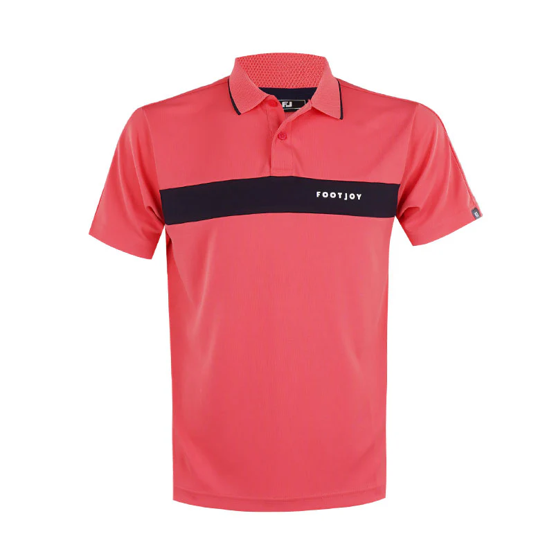 FOOTJOY Japan Chest Line Men's Polo (Red)